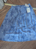 Brand New EWM Honor Millburn 16 Purple Lilac Elasticated Length 27 Flare Skirt