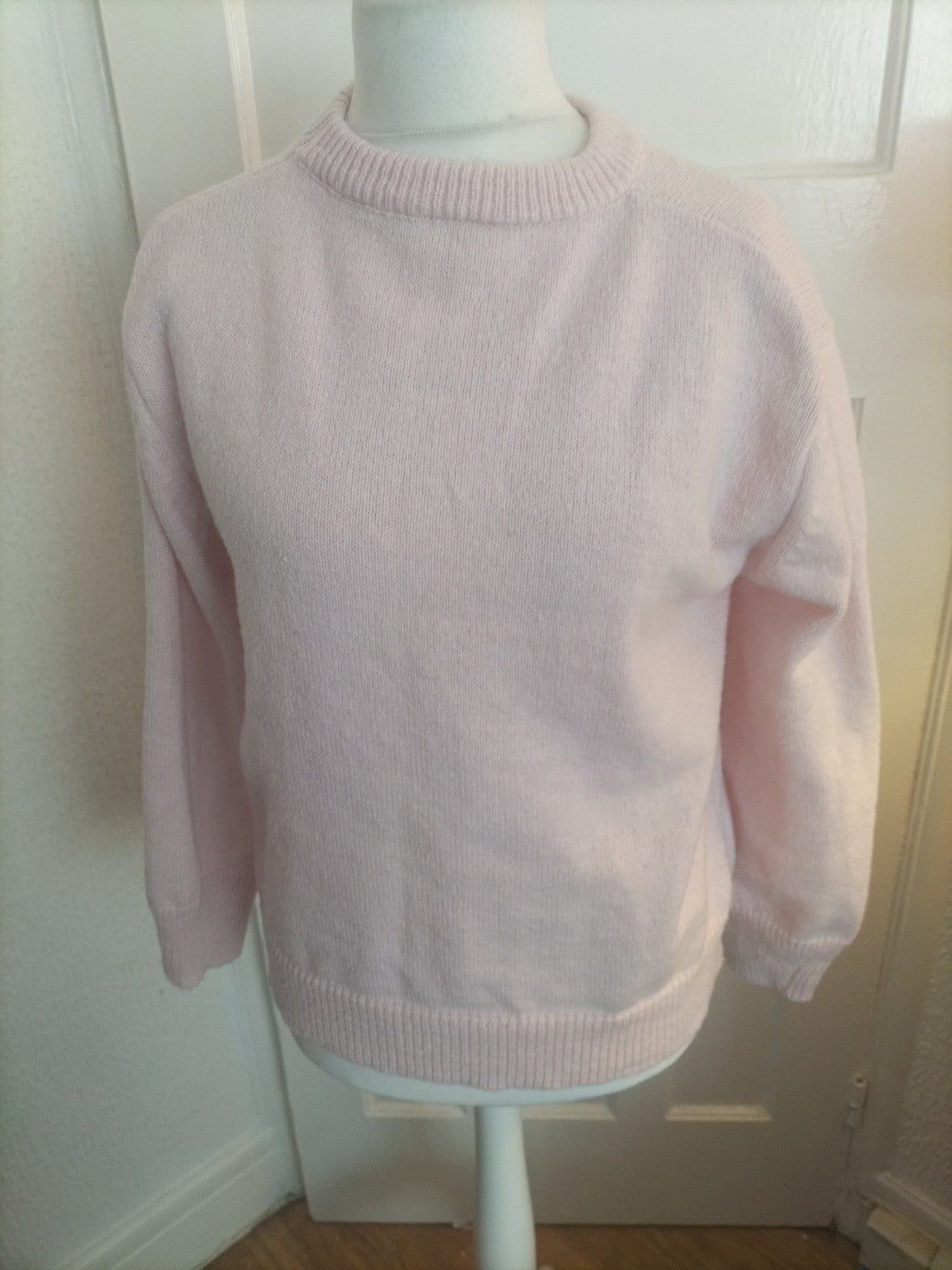 Ladies Size M Baby Pink Pullover Jumper