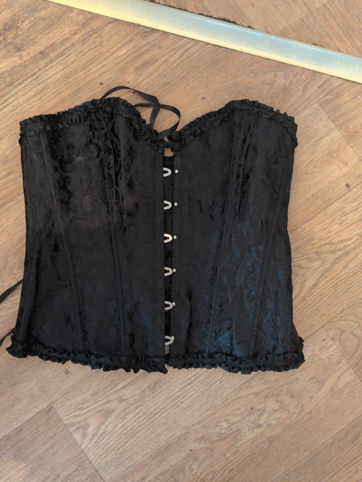 XL Black Full Corset