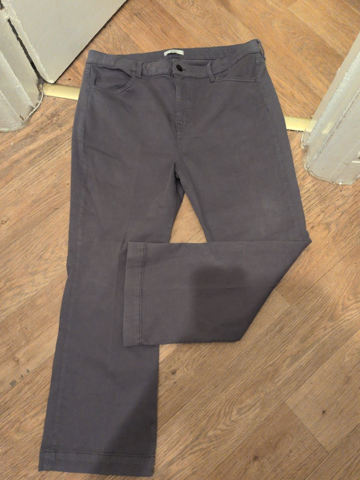 Ladies Marks And Spencer Size 20 Short Nightshade Straight Jeans