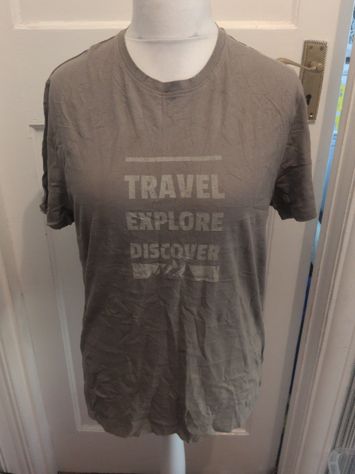 Craghoppers Large Grey Print Short Sleeve T-shirt
