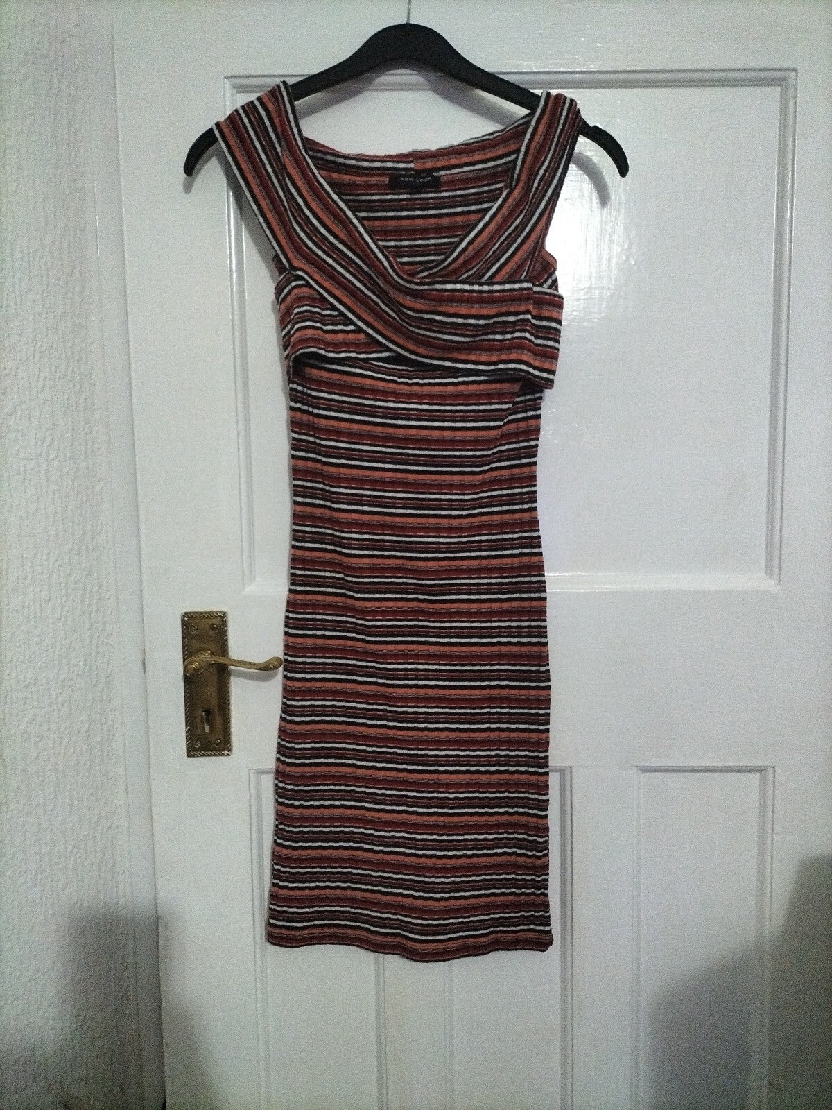 Ladies New Look Size 8 Striped Dress