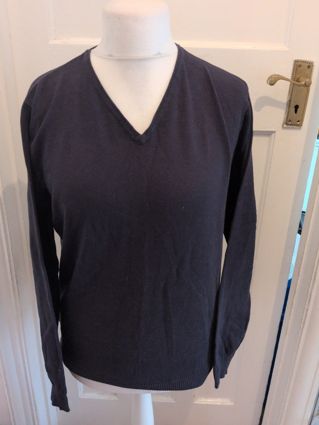 George M Navy Pullover Jumper