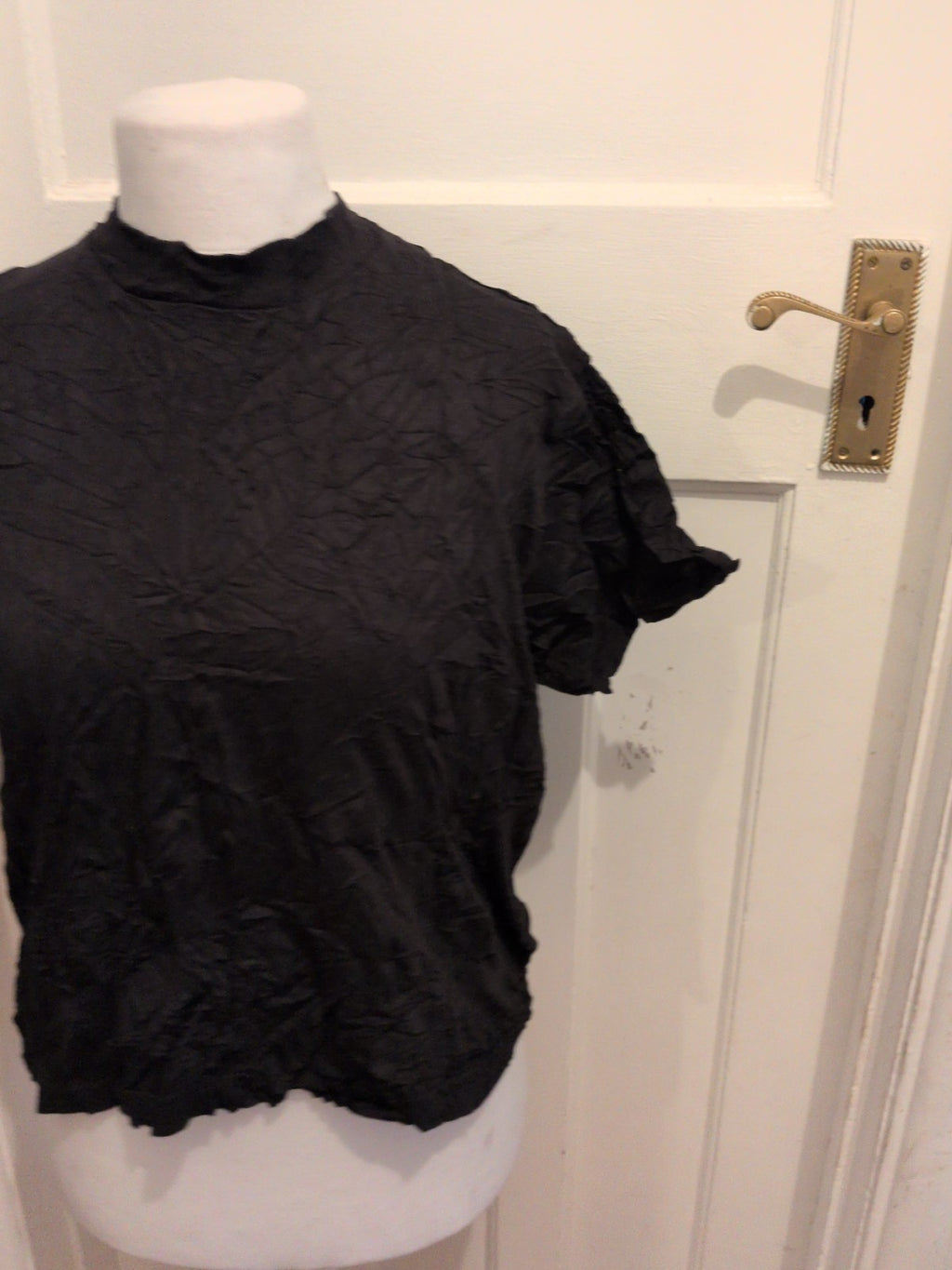 Primark 10-12 Black Short Sleeve T-shirt