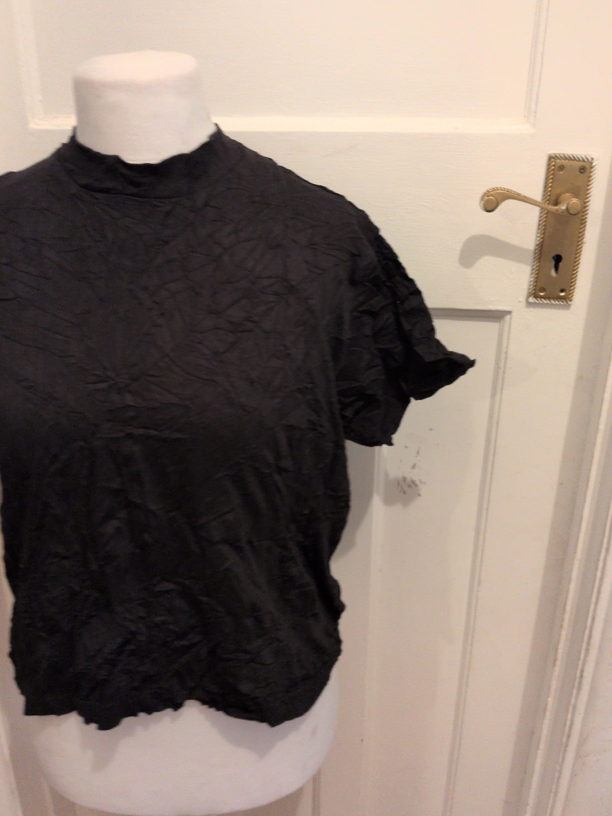 Primark 10-12 Black Short Sleeve T-shirt