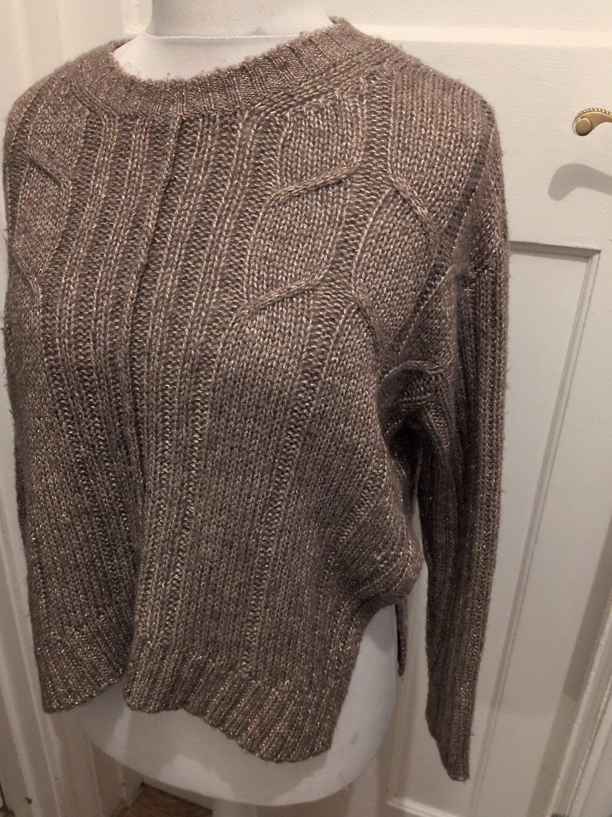 Luisa Cerano 10 Gold Knit Jumper