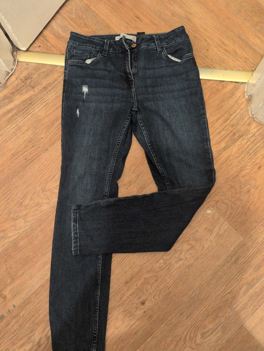 Ladies Next Size 12 Mid Rise Skinny Jeans