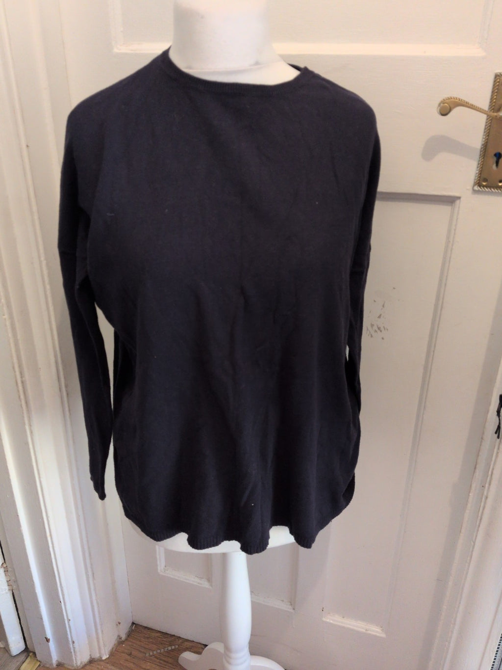 Zara Knit Medium Navy Jumper