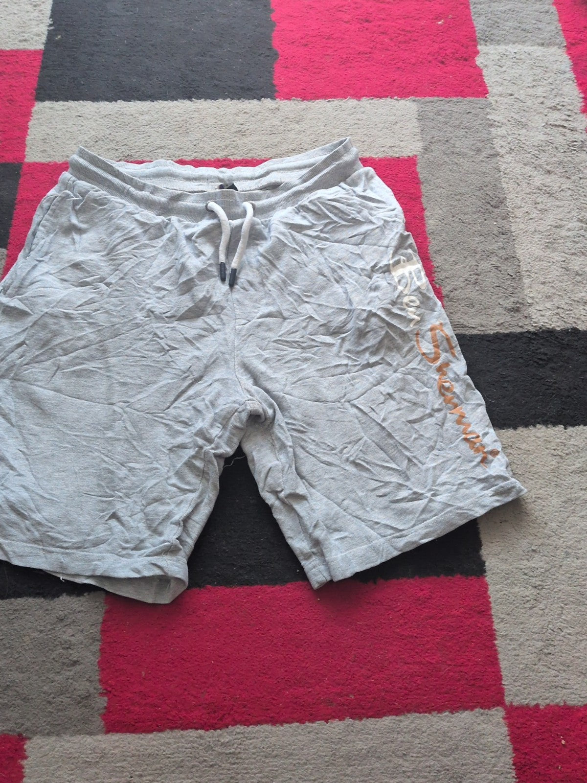 Ben Sherman Small Grey Elasticated Sweat Shorts