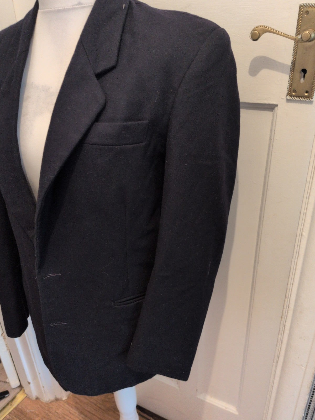 Privilege Medium Navy Lined Padded Blazer
