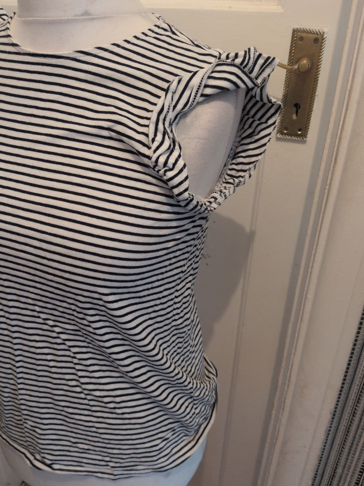 New Look 12 Navy Stripe Short Sleeve T-shirt