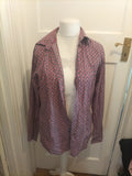 Autograph Large Slim Fit Purple Black Pink Long Sleeve Shirt