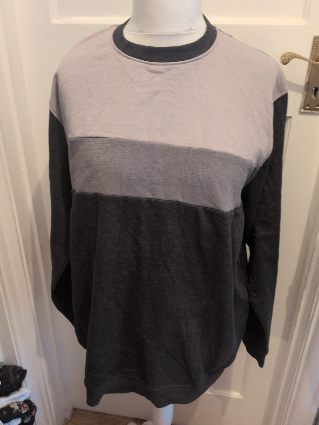 James Pringle XL Grey Long Sleeve Pullover Jumper