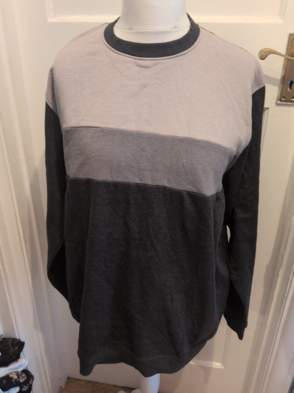 James Pringle XL Grey Long Sleeve Pullover Jumper