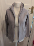 Ladies Mountain Warehouse Size 12 Grey Full Zip Jumper