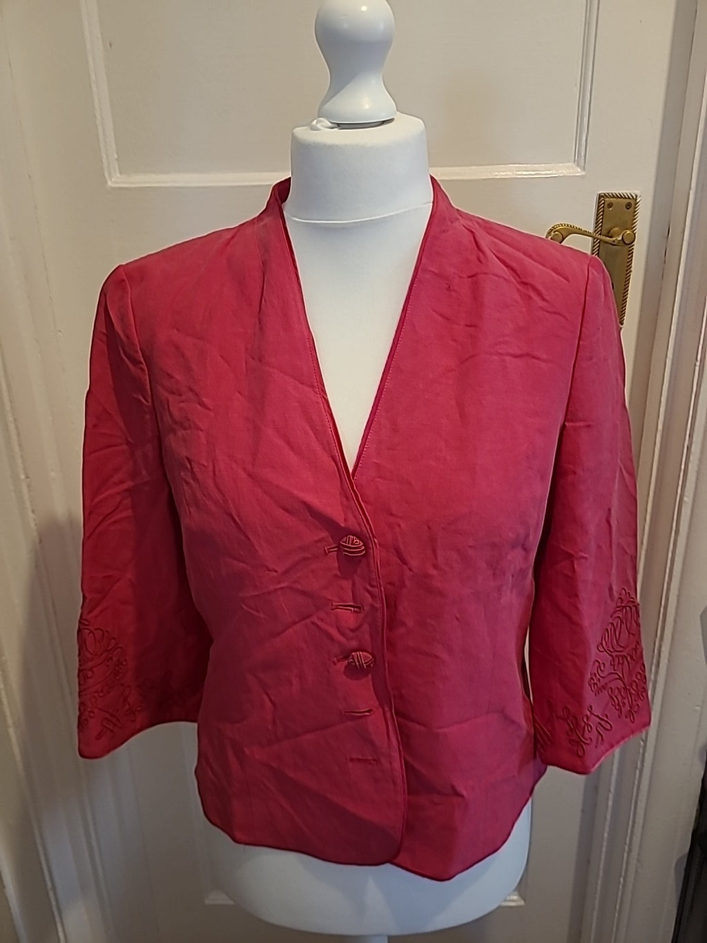 Ladies CC Size 14 Hot Pink Lined Blazer