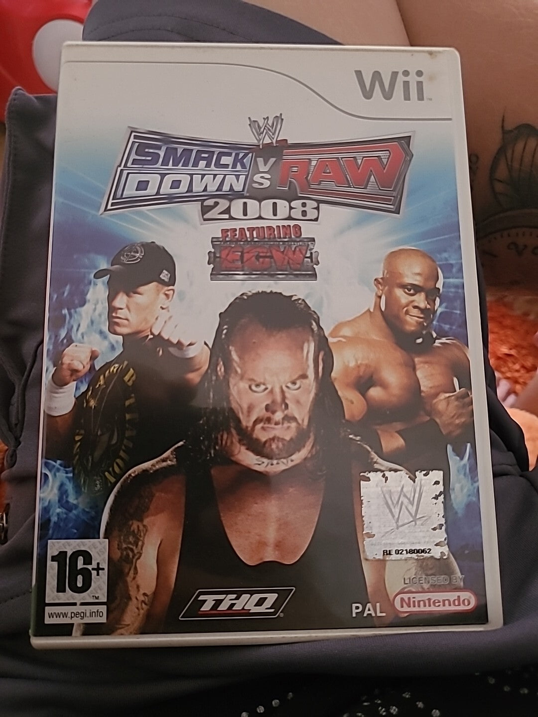smackdown vs raw 2008 wii