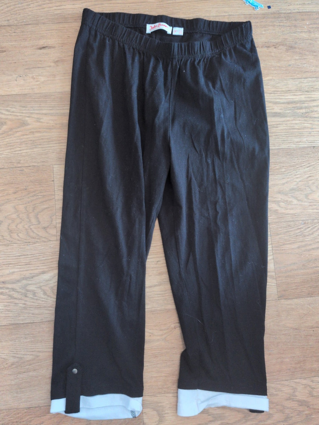 John Banner Medium Black With White Trim Leggings