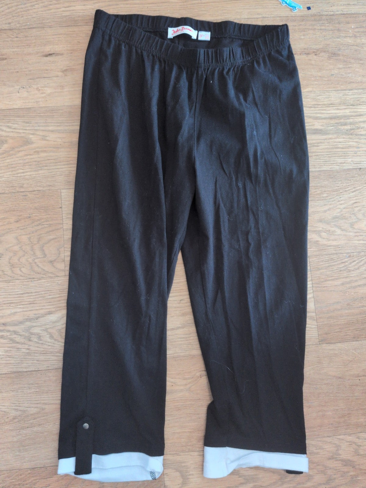 John Banner Medium Black With White Trim Leggings