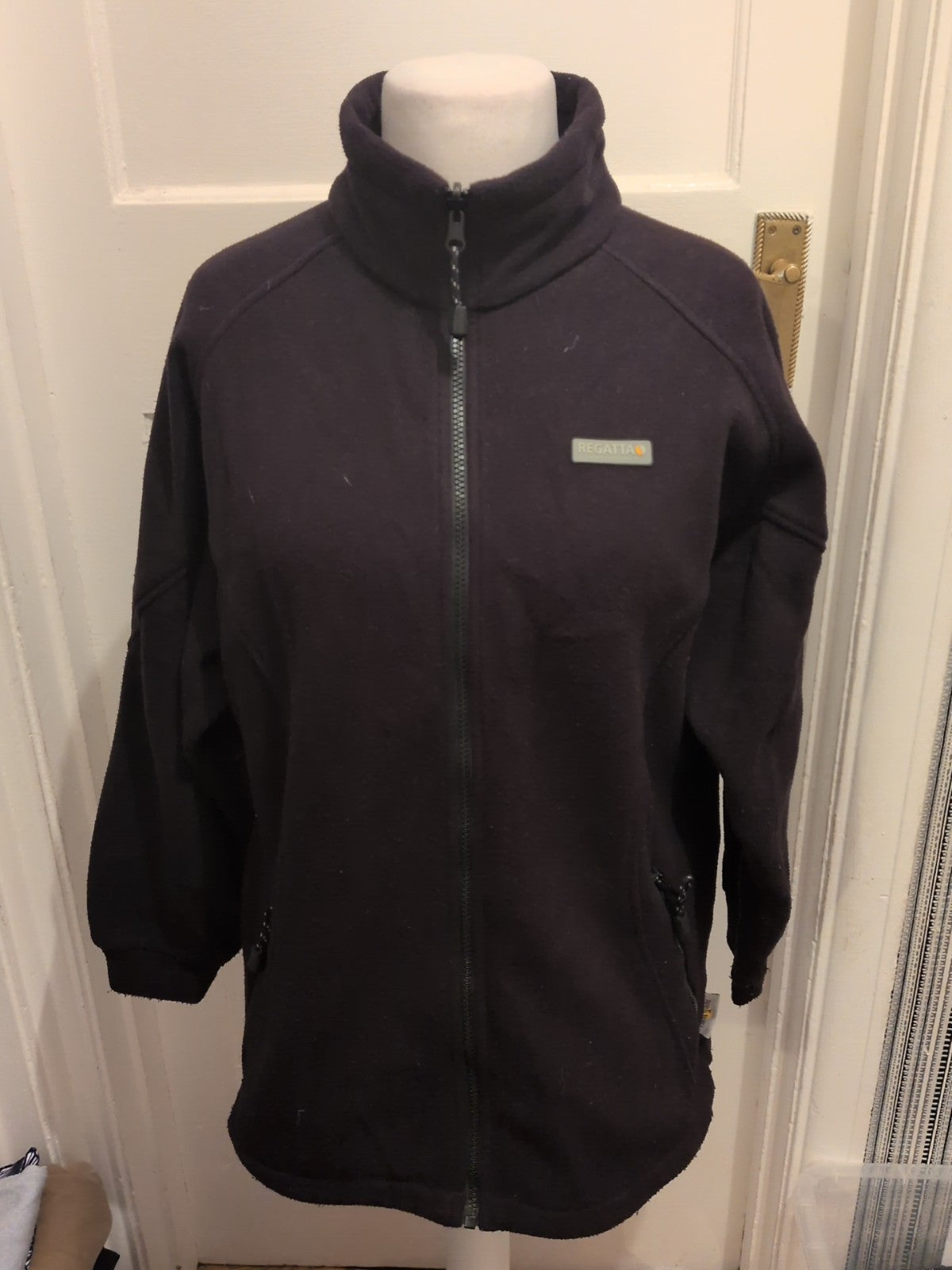 Ladies Regatta Size 14 Black Full Zip Jumper