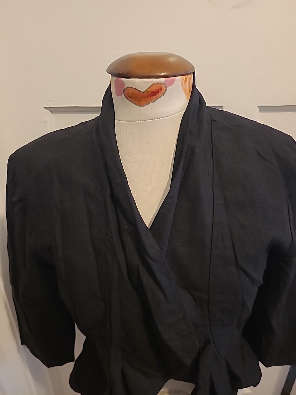Ladies Viz A Viz Size 12 Black Padded Cardigan