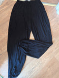 Ladies Primark Size Small Black Elasticated Jogger Lounge Pants