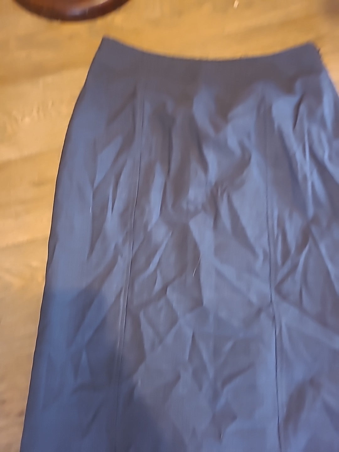 Ladies East Size 10 Grey Midi Skirt