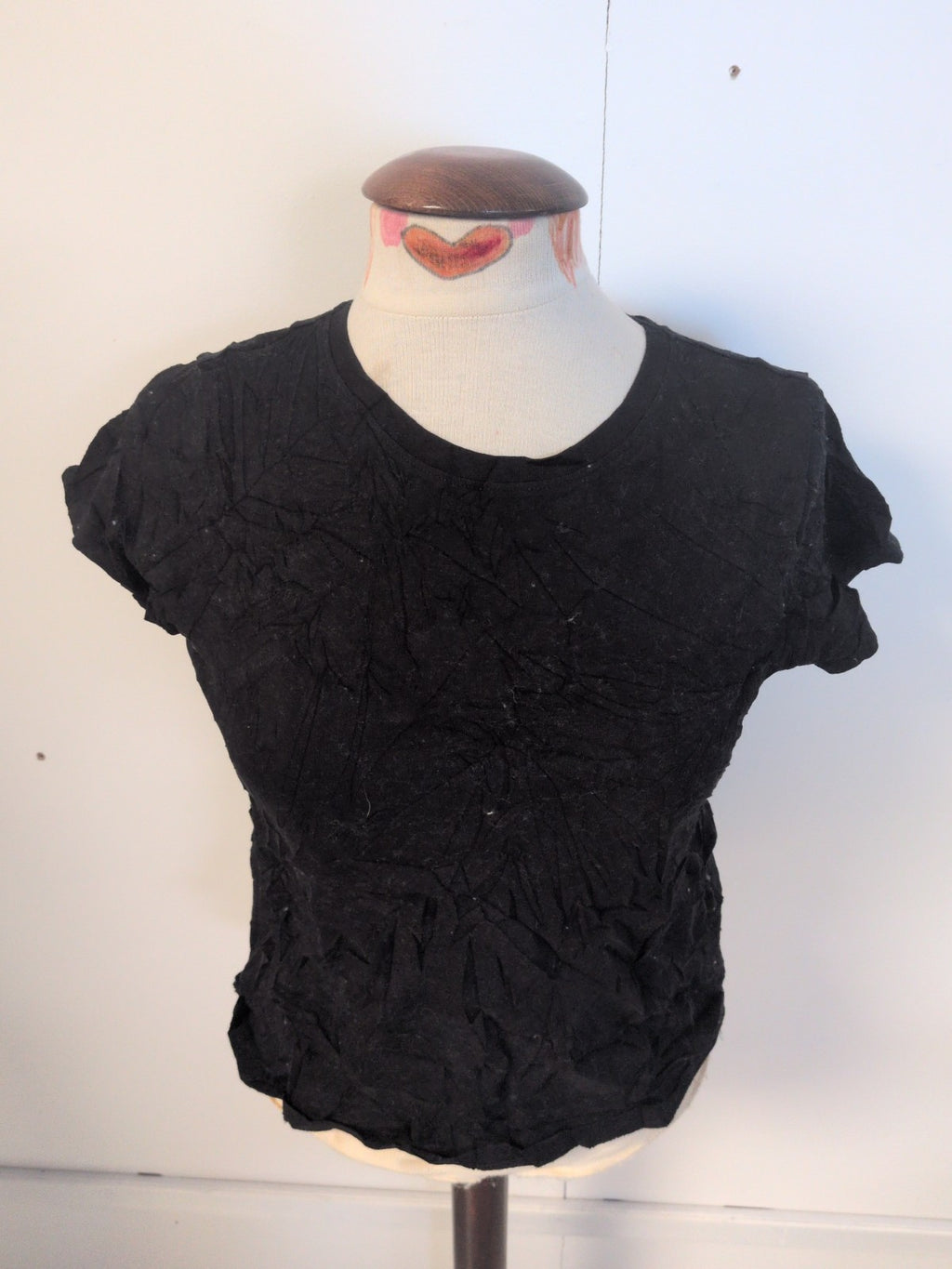 Girls Next Age 13 Years Black Short Sleeve T-shirt