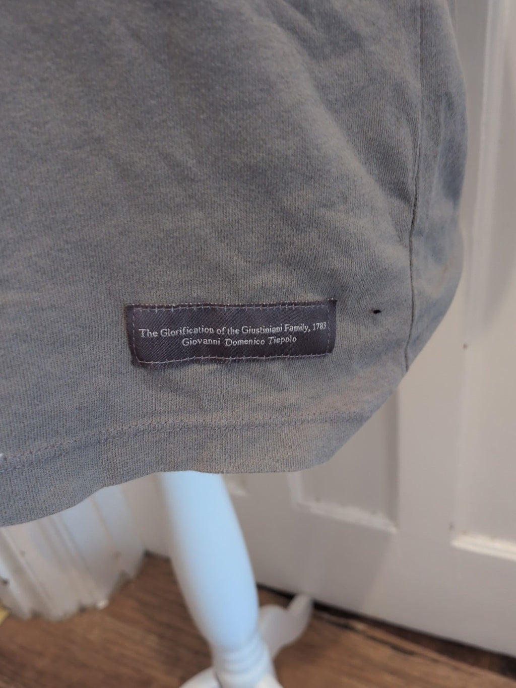 Primark M Grey Print Short Sleeve T-shirt