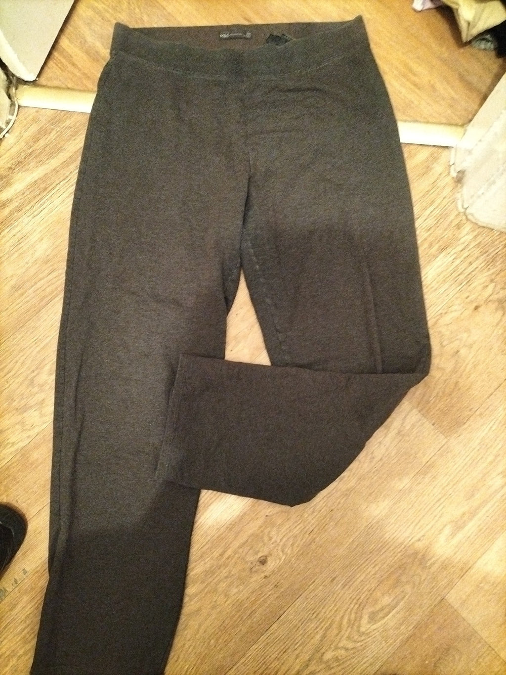 Marks And Spencers 16 Reg Charcoal Leggings Jegging