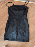 Denim&Co 12 Black Sleeveless Knee Length Dress