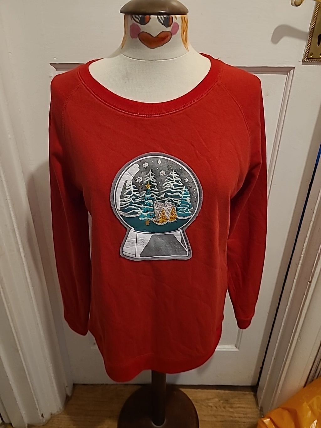 Ladies Bethany Mota Size Small Red Pullover Jumper