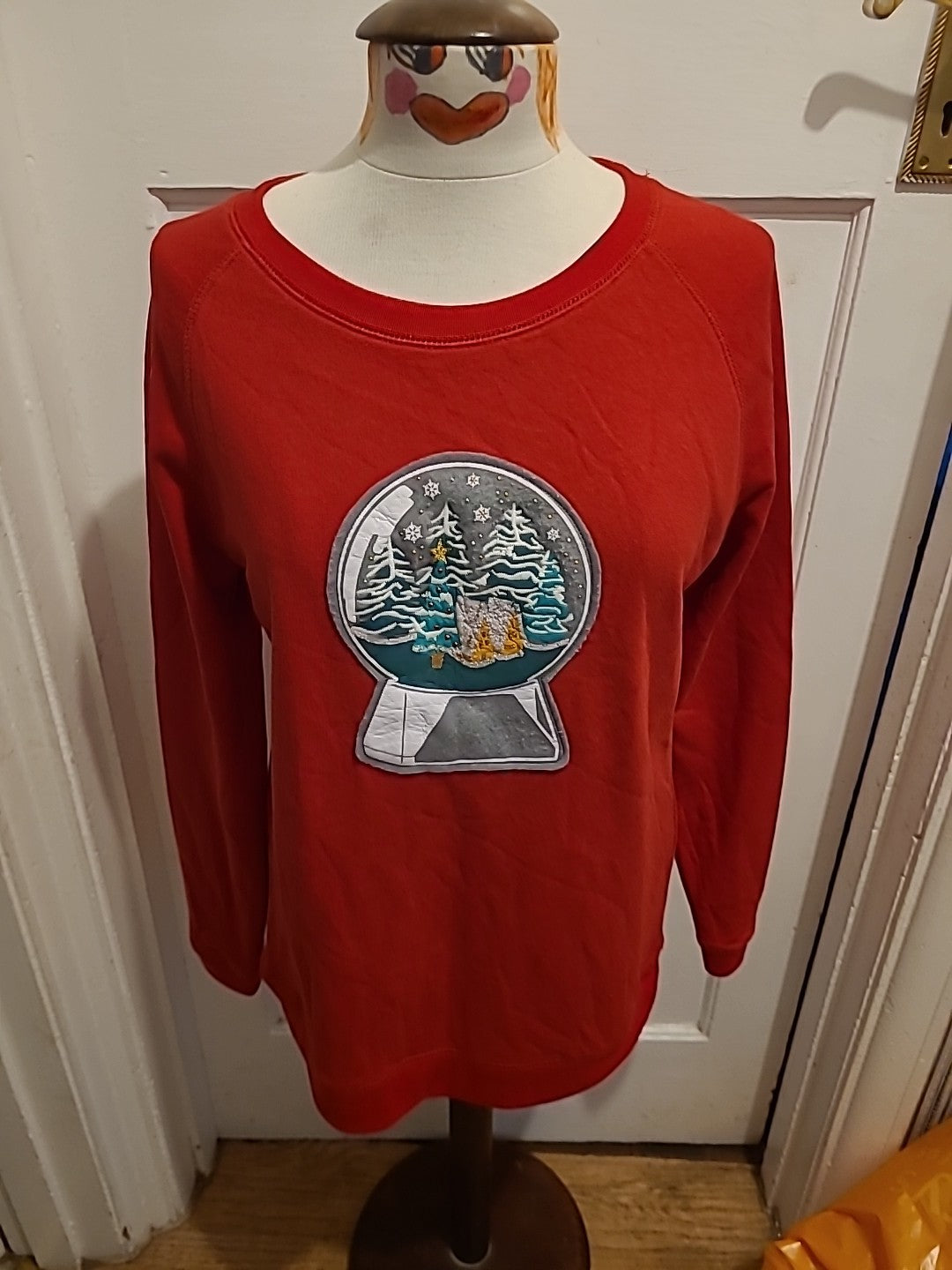 Ladies Bethany Mota Size Small Red Pullover Jumper