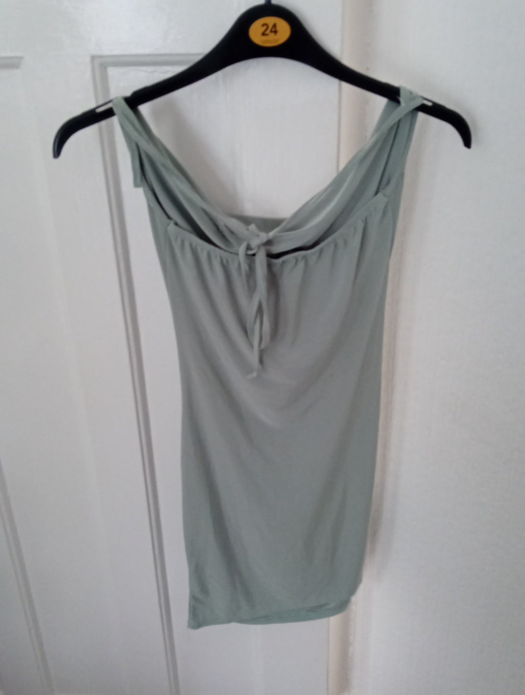 Ladies Boohoo Size 4 Dress Bodycon Sage Green Dress