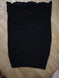 Ladies Amanda Marshall Size Small Black Skirt