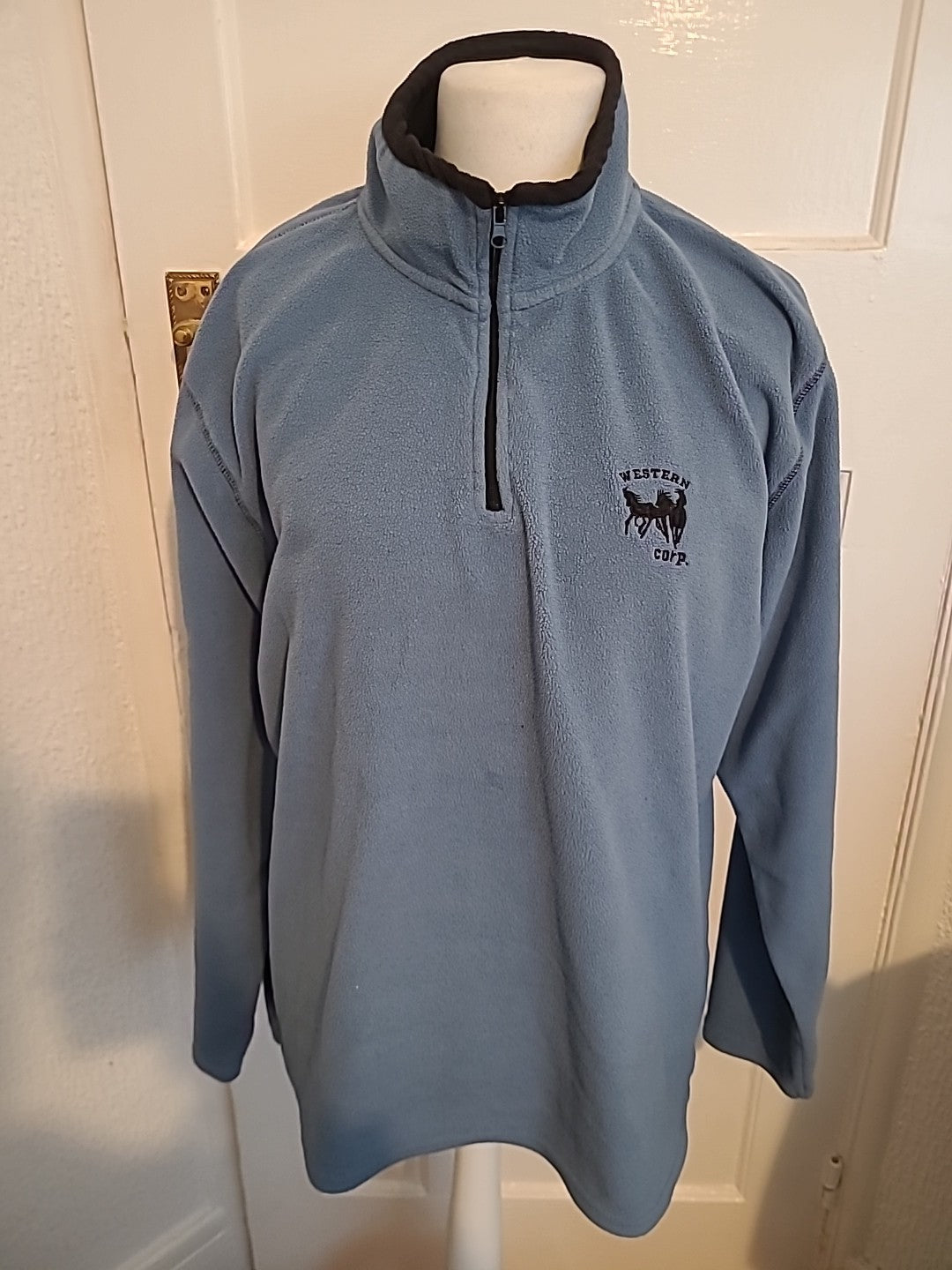 Mens Atlas Size XL Blue Pullover Jumper