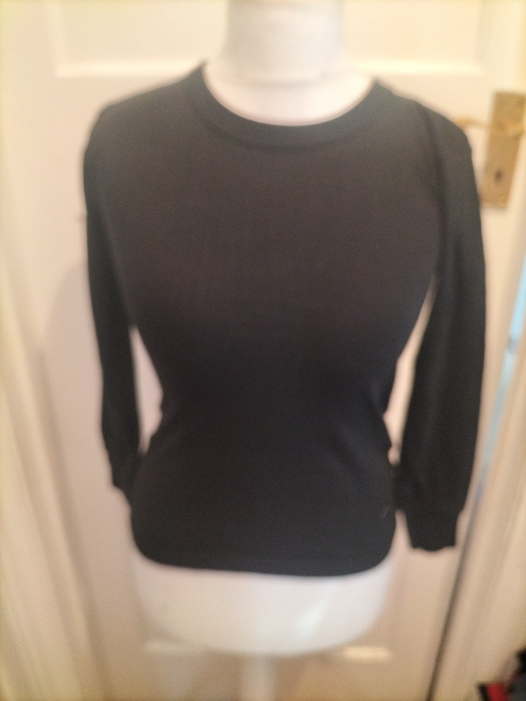 Girls Britwear Age 12-13 Years Black Long Sleeved T-shirt