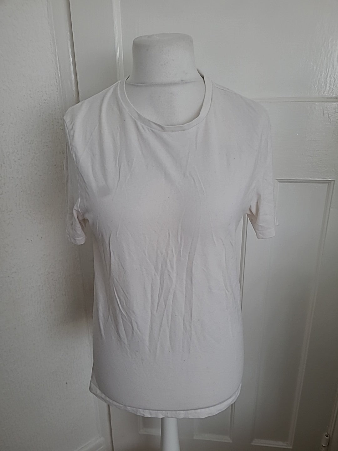 Mens Asos Size L White Short Sleeved Tshirt