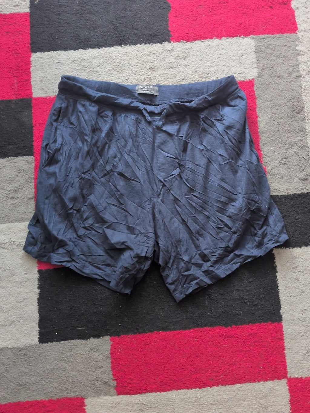 Primark Medium Dark Navy Pyjama Shorts