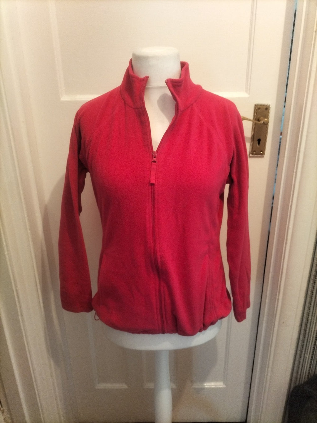 Ladies Mountain Warehouse Size 12 Cerise Full Zip Jumper