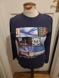 Mens Rebel Size 31-32 Chest Printed Tee