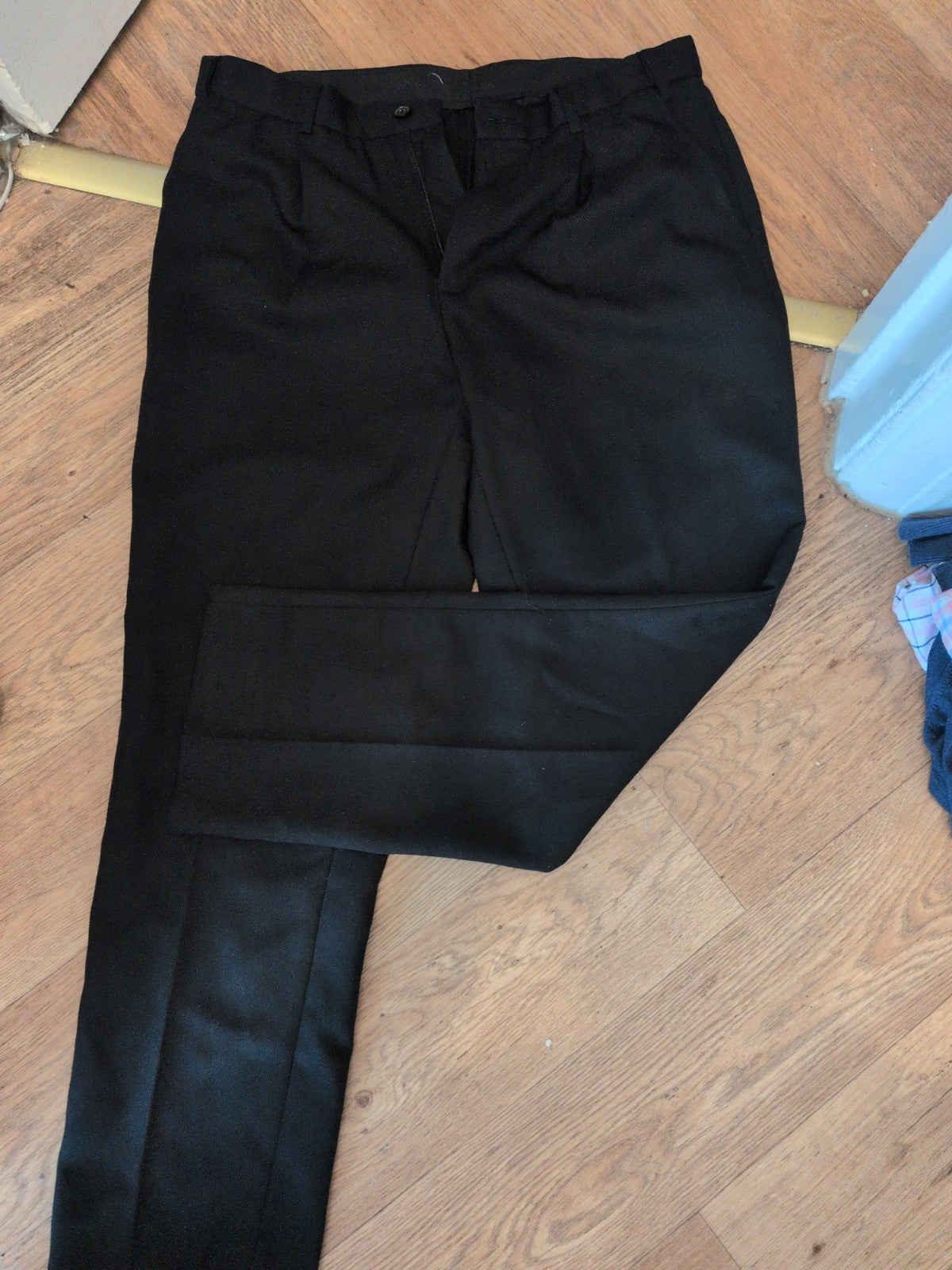 Taylor&Wright 34s Black Regular Fit Trousers