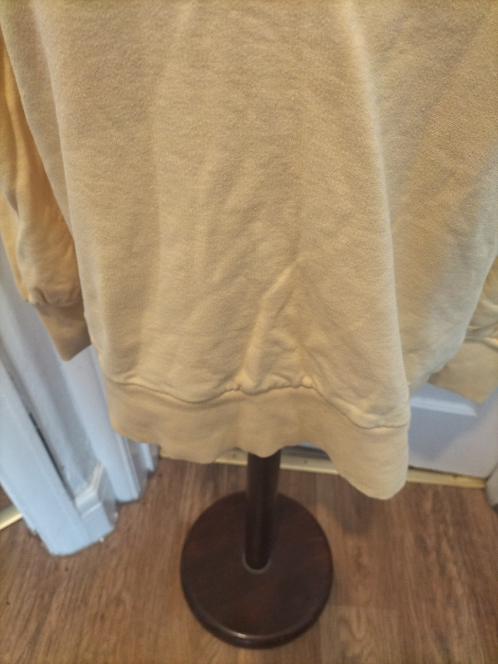 Ladies River Island Size Medium Yellow Long Sleeved Pullover Jumper