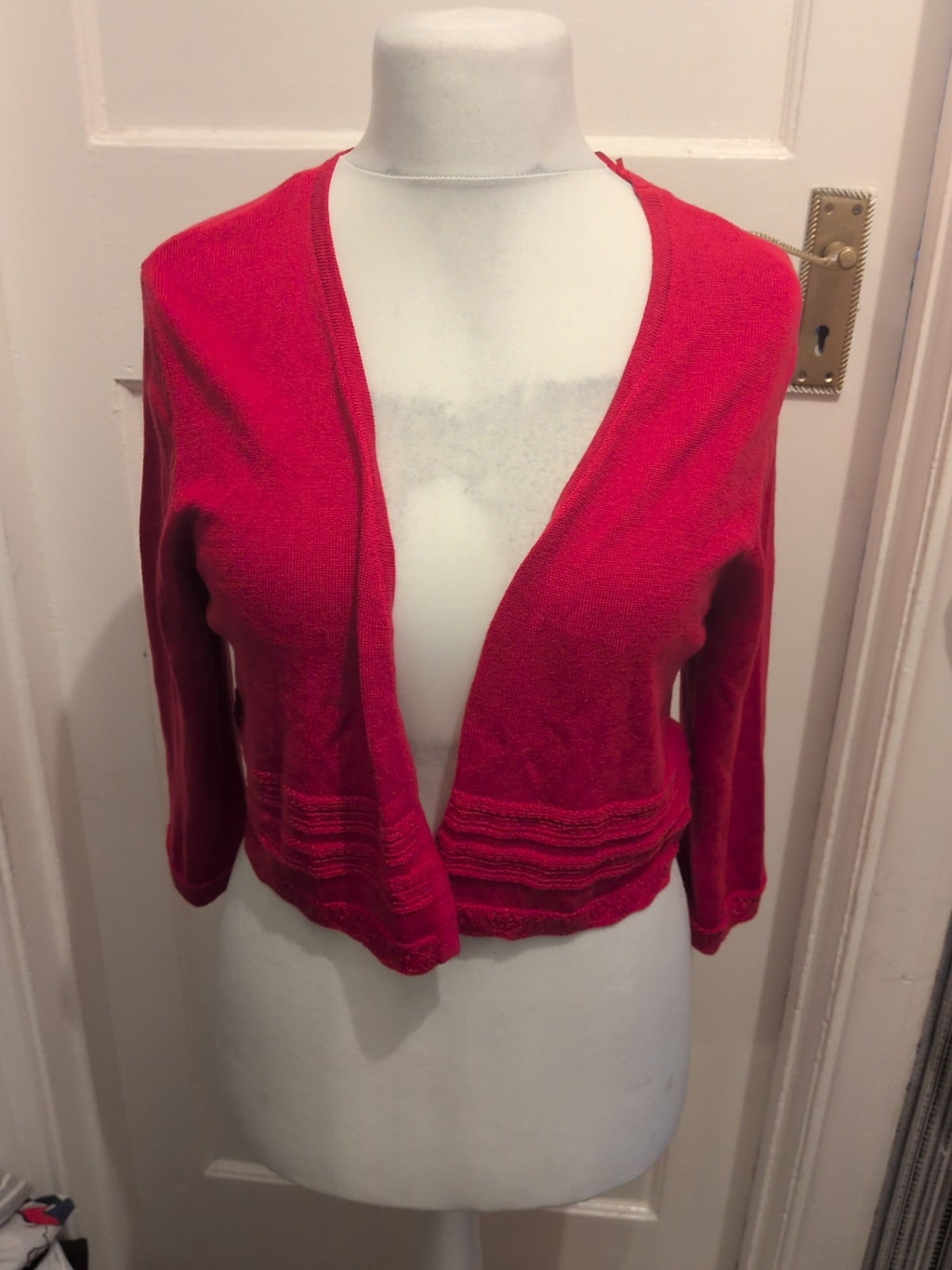 Monsoon Large Cerise Cardigan