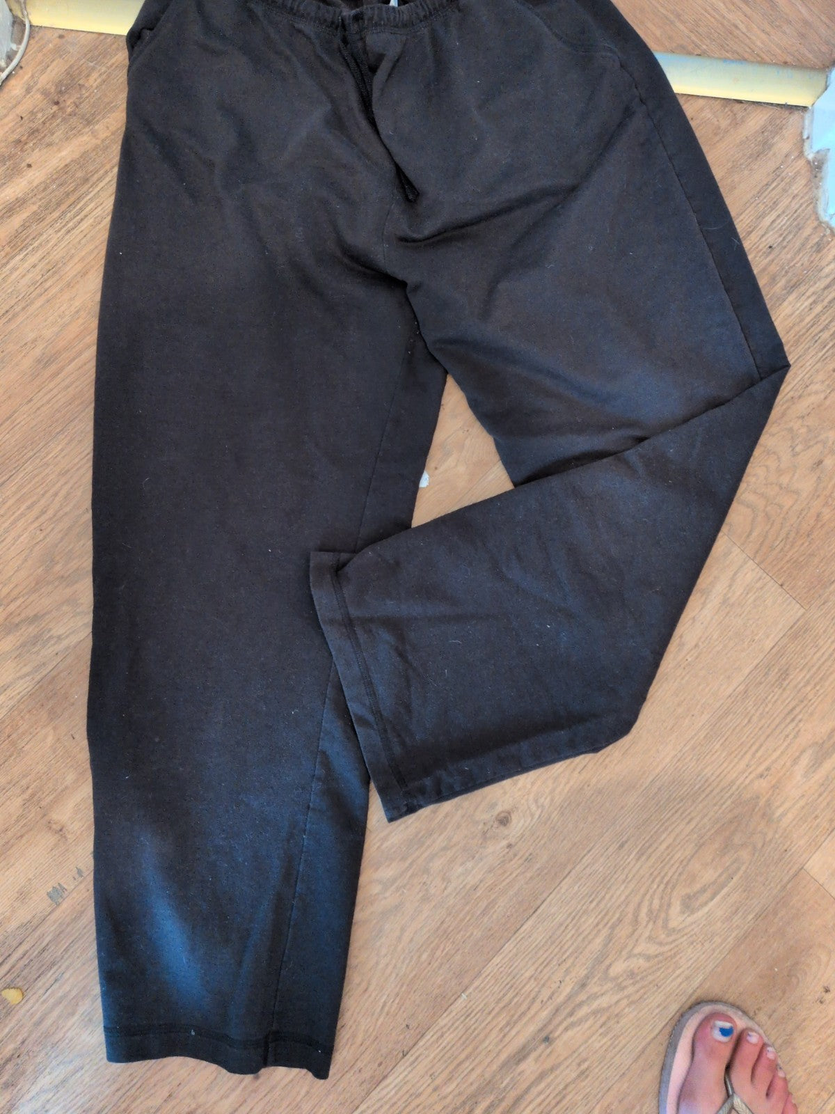 Dunnes Stores 18-20 Black Elasticated Jogger Straight Leg