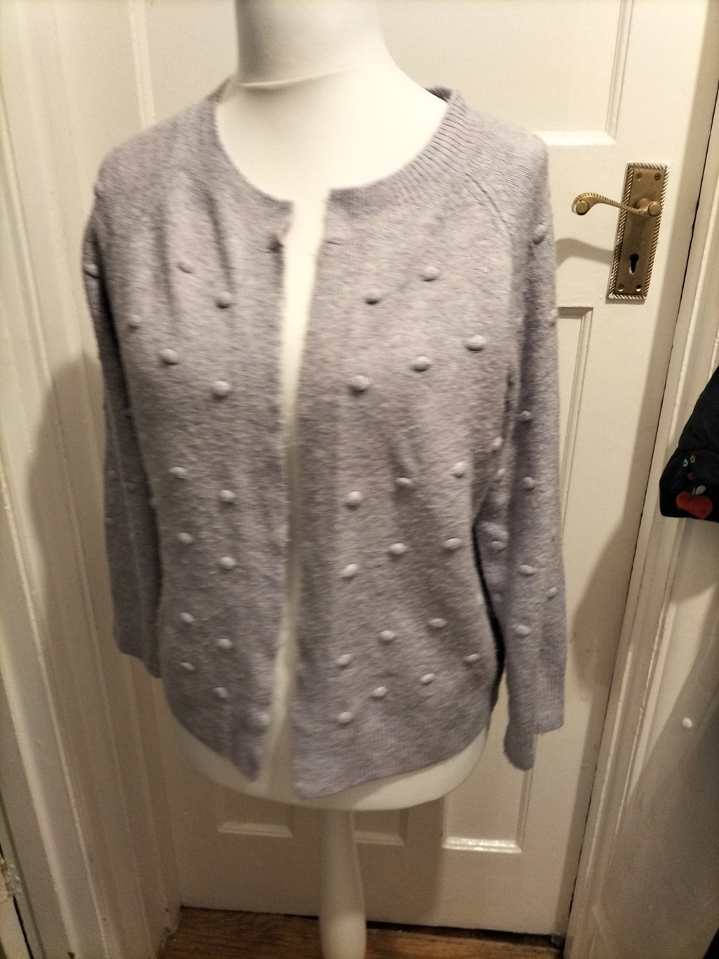Ladies Tu Size 14 Lilac Open Cardigan