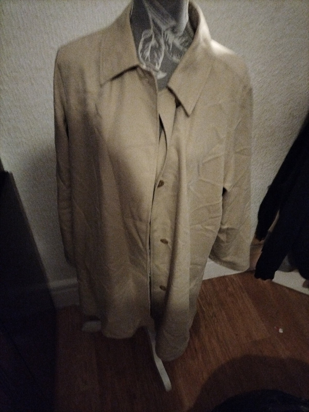 Ladies Cloud Nine Large Beige Lined Jacket