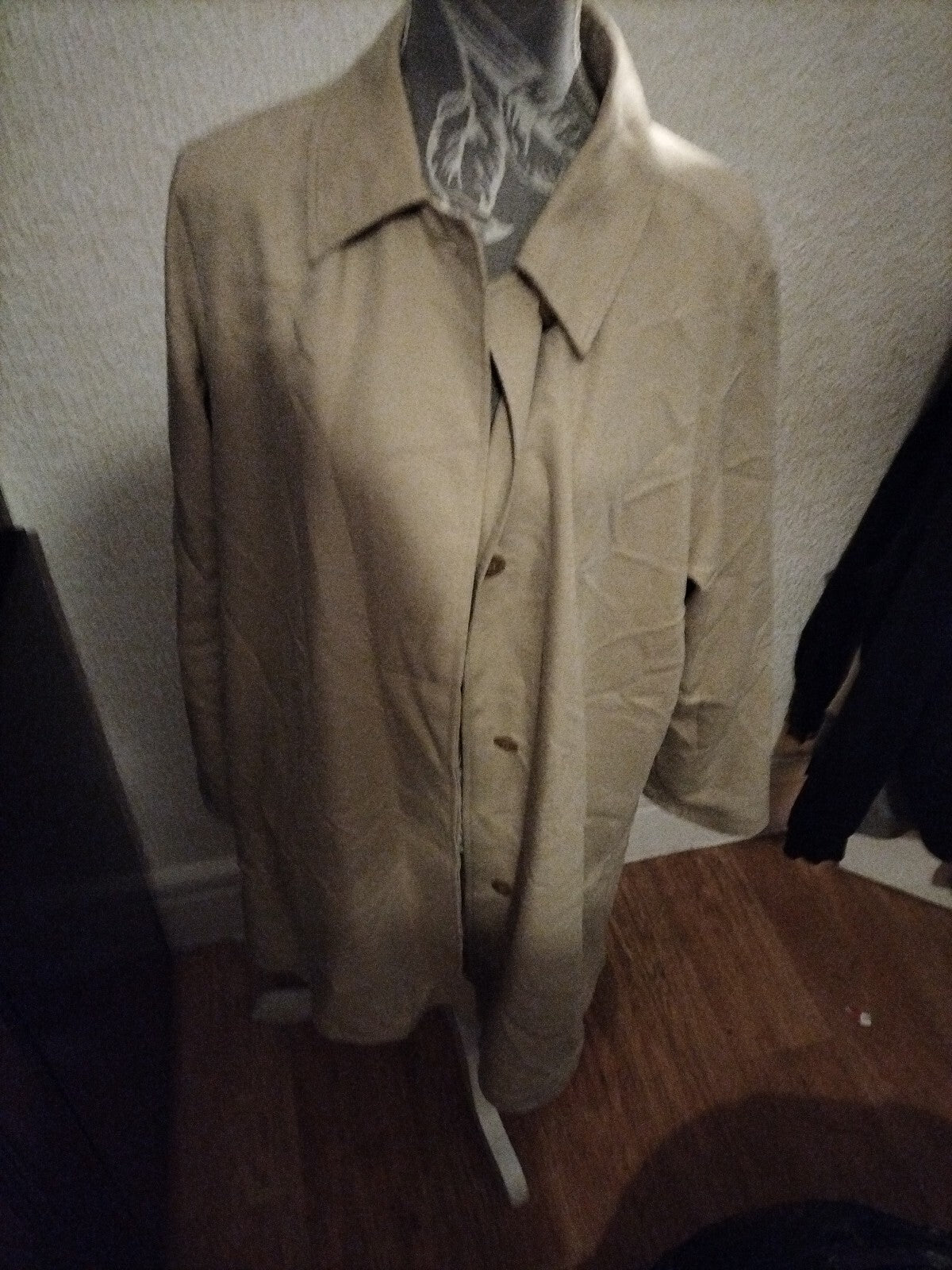 Ladies Cloud Nine Large Beige Lined Jacket