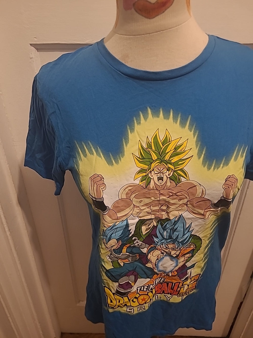 Mens Dragonball Size Small Printed Anime Tshirt