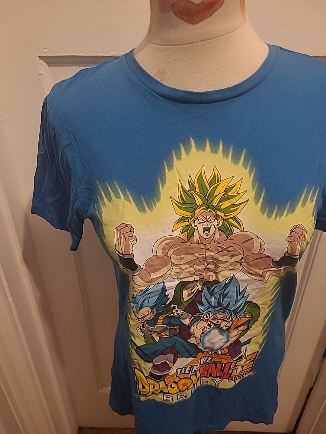 Mens Dragonball Size Small Printed Anime Tshirt